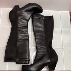 Dansko Black Heeled Boots
